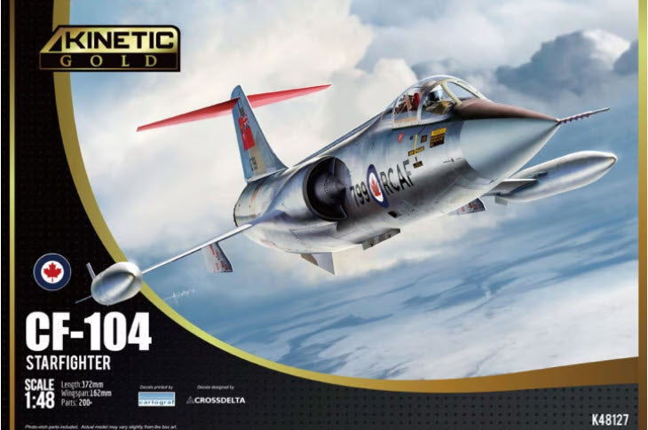 Kinetic K48127 CF-104 Starfighter, 1:48