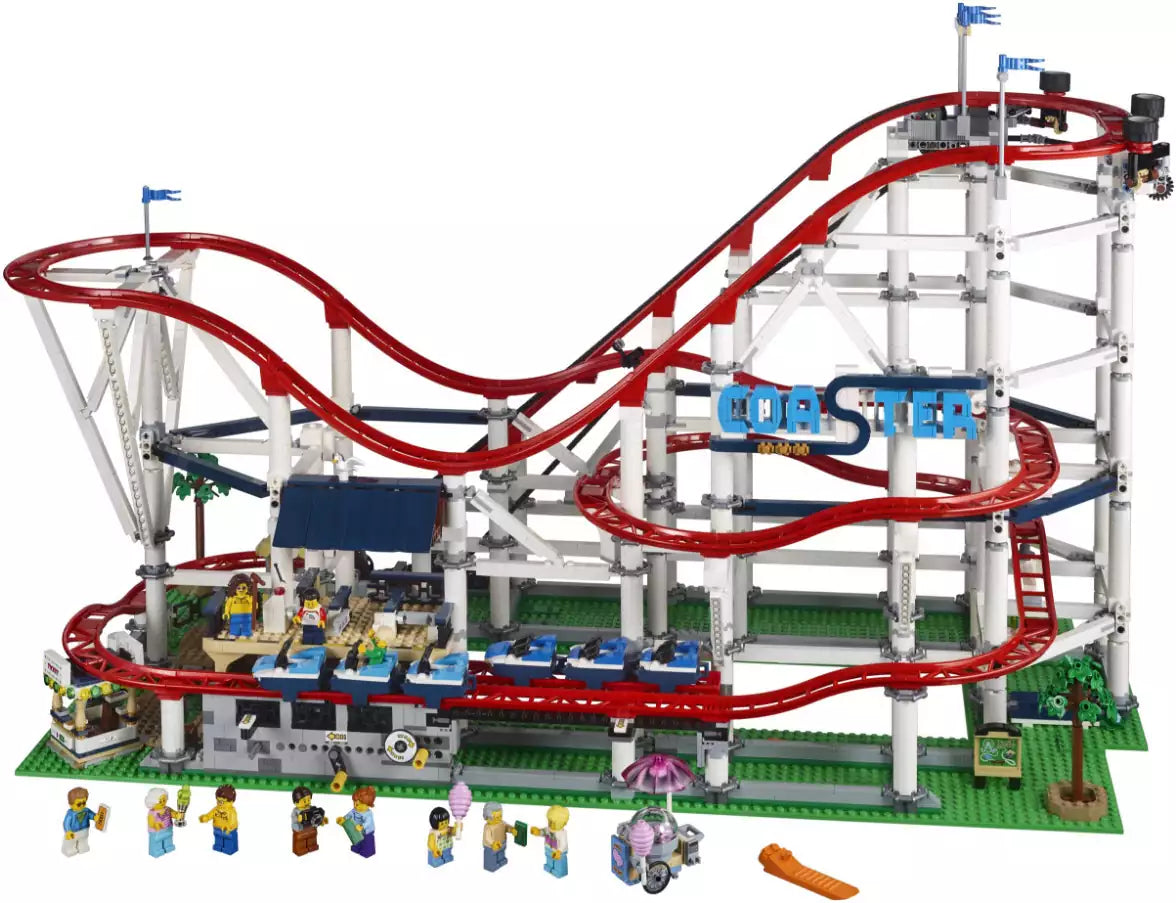 Inhalt: LEGO Creator 10261 Achterbahn