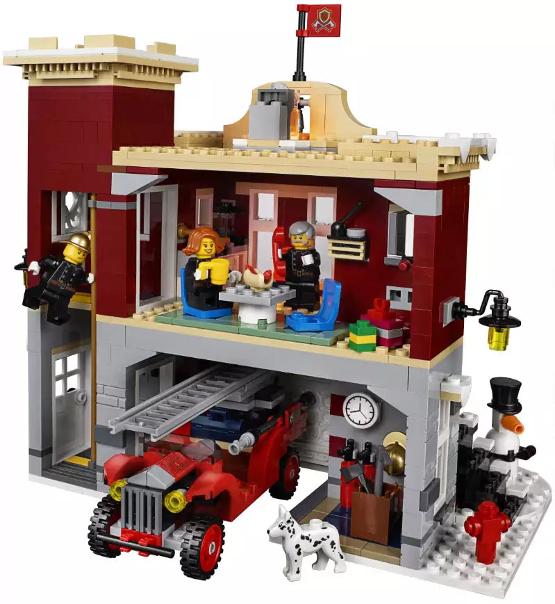 Detail 1: LEGO Creator 10263 Winterliche Feuerwache
