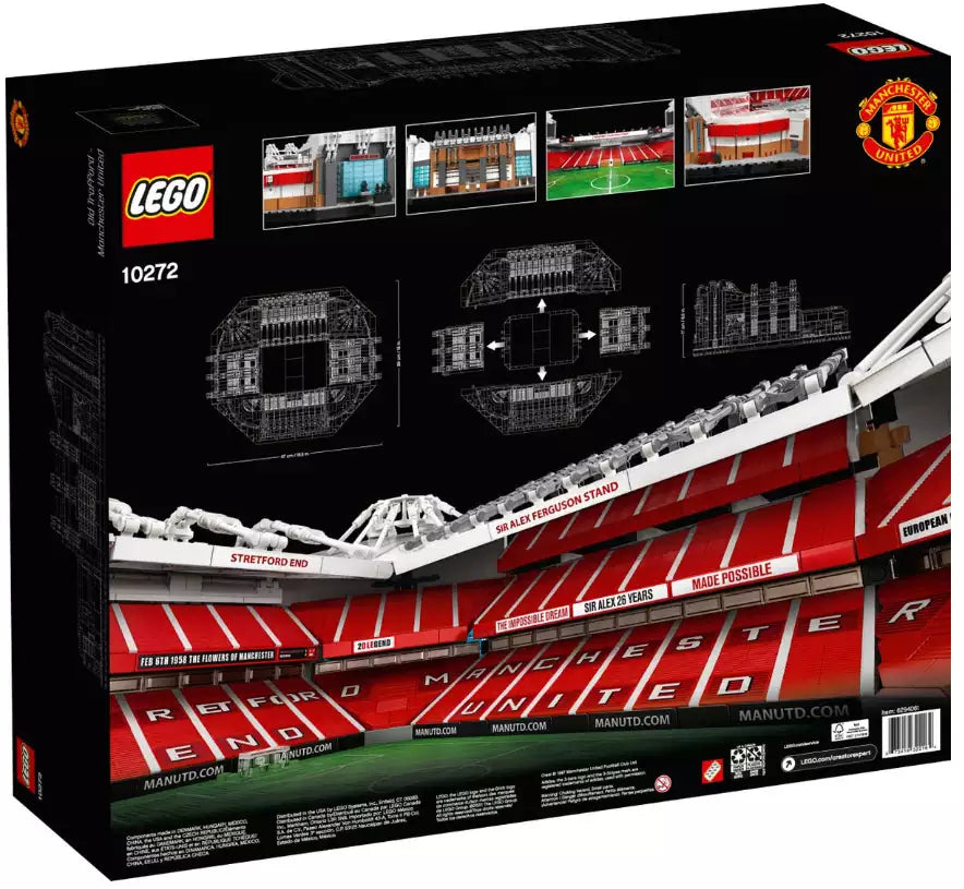 Box Rückansicht: LEGO Creator 10272 Old Trafford - Manchester United