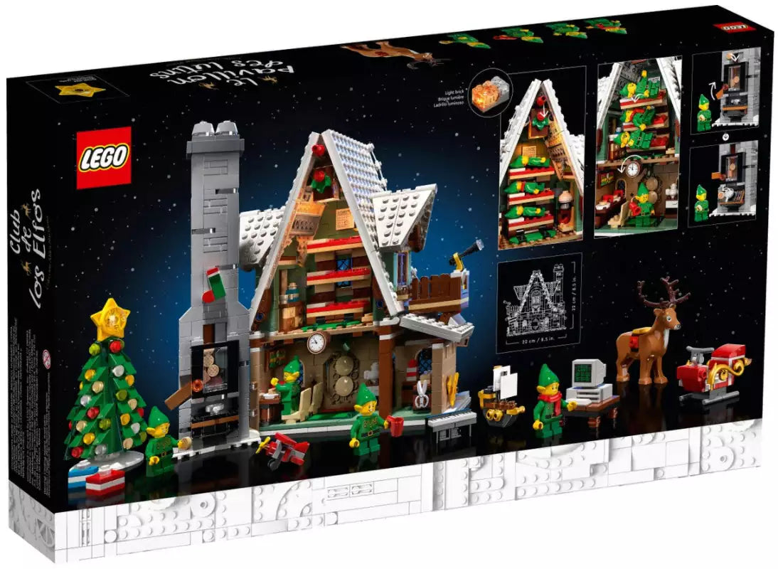 Box Rückansicht: LEGO Creator 10275 Elfen-Klubhaus