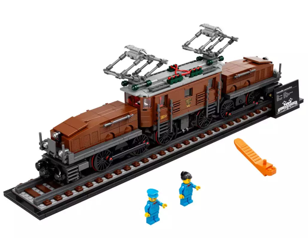 Inhalt: LEGO Creator 10277 Lokomotive "Krokodil"
