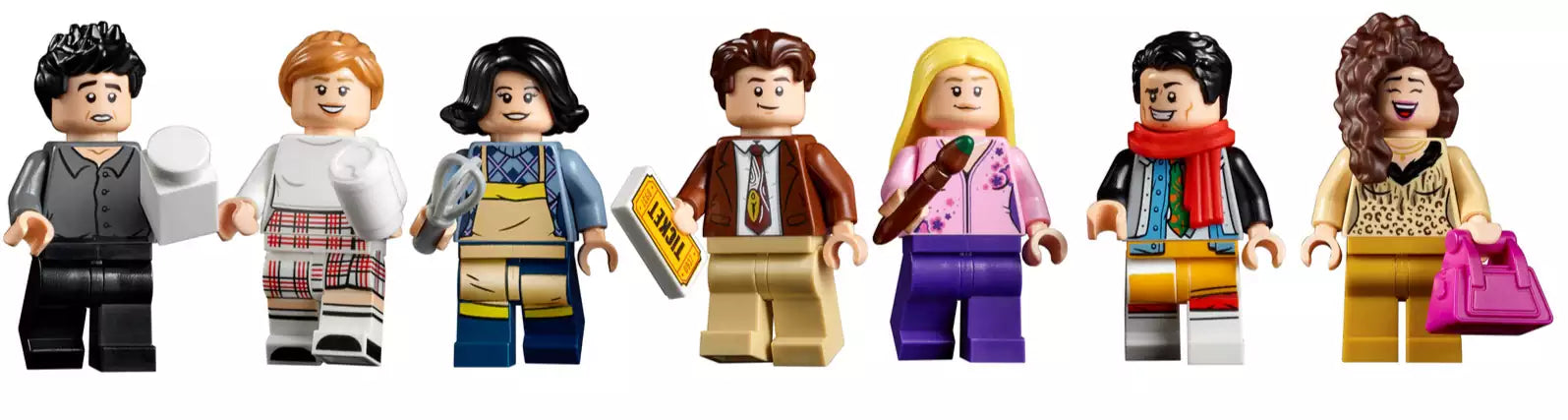 Minifiguren: LEGO Creator 10292 Friends Apartments