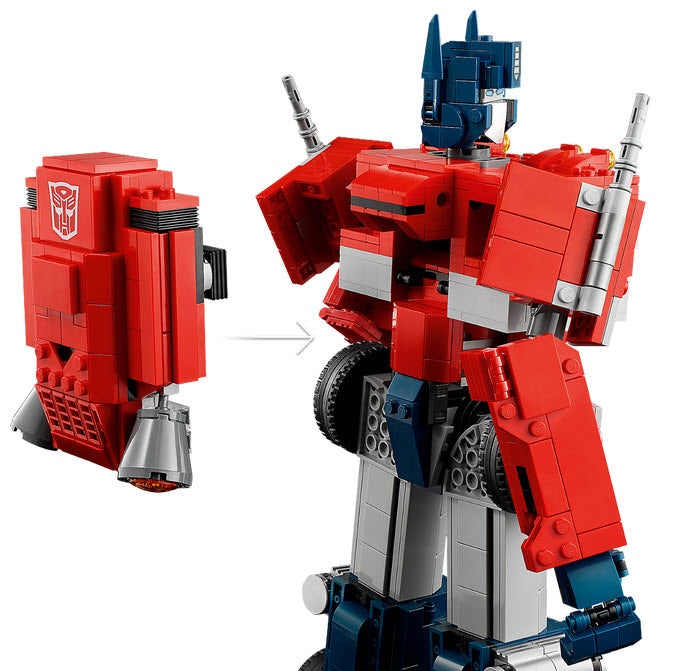 Detail 1: LEGO Creator 10302 Optimus Prime