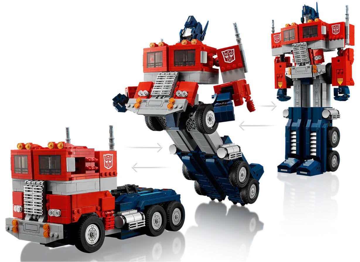 Detail 2: LEGO Creator 10302 Optimus Prime