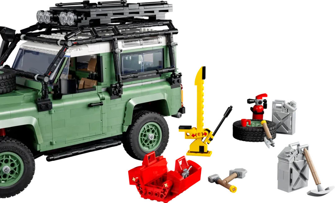 Detail 2: LEGO Icons 10317 Klassischer Land Rover Defender 90