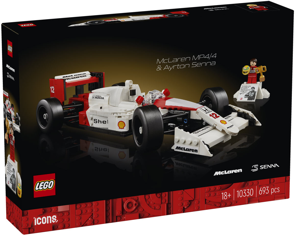 LEGO Icons 10330 McLaren MP4/4 & Ayrton Senna