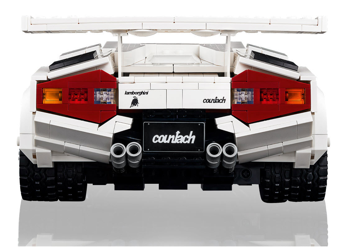 Detail 2: LEGO Icons 10337 Lamborghini Countach 5000 Quattrovalvole
