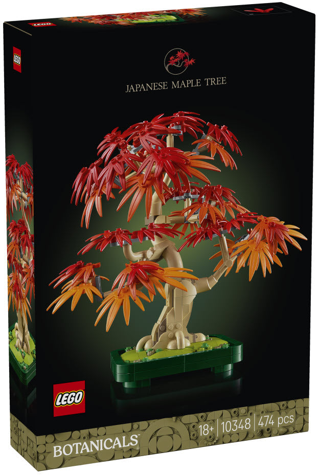 LEGO Botanicals 10348 Japanischer Roter Ahorn - Bonsai-Baum