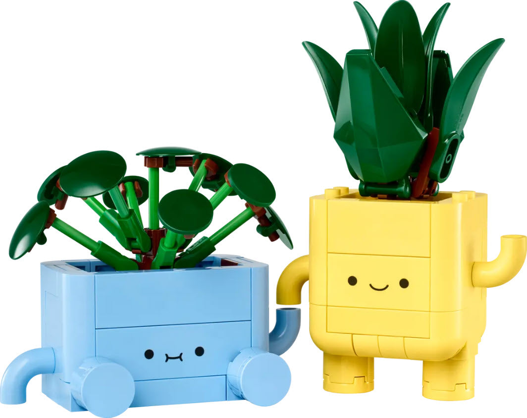 Inhalt: LEGO Botanicals 10349 Fröhliche Pflanzen