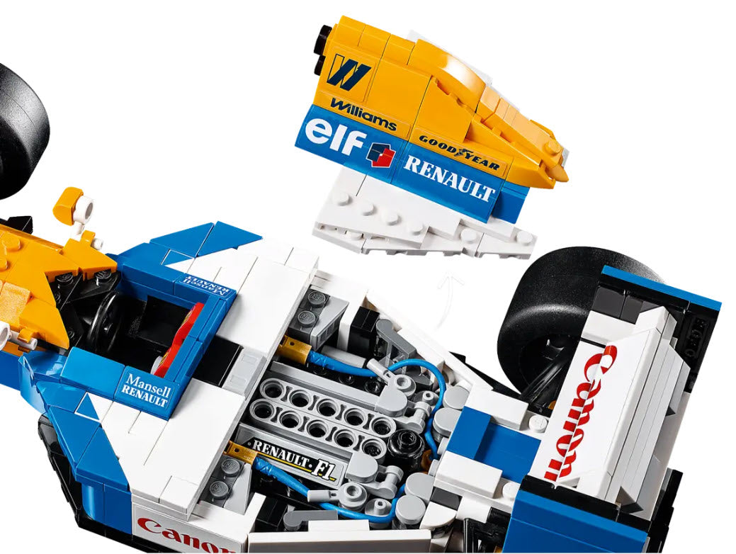 Detail 3: LEGO Icons 10353 Williams Racing FW14B mit Nigel Mansell