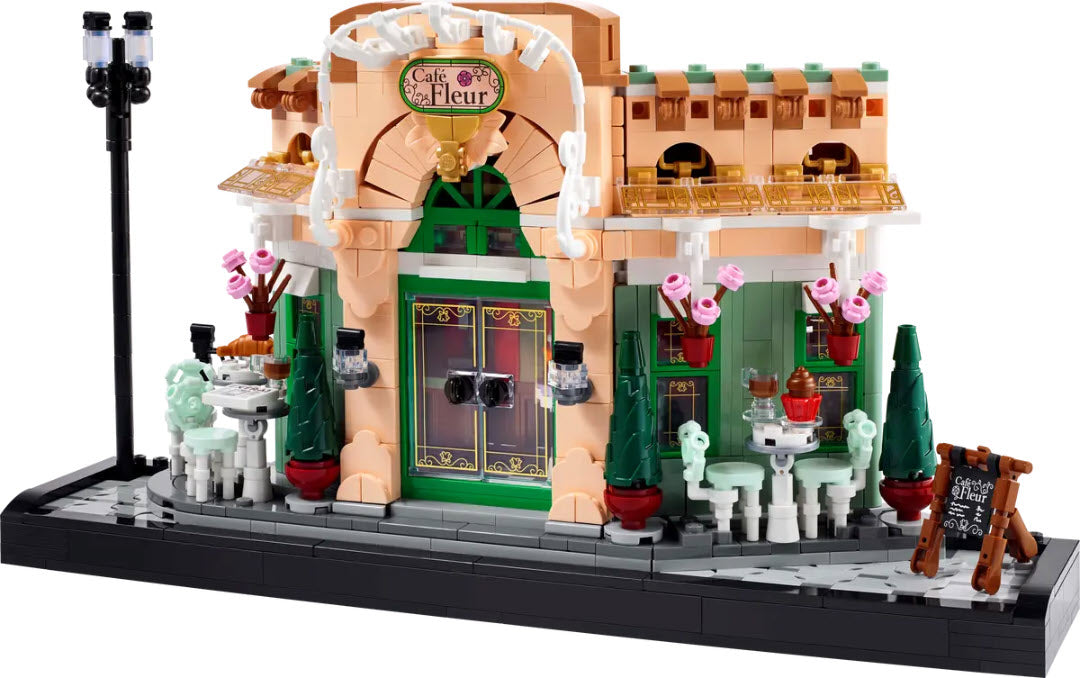 Inhalt: LEGO Icons 10362 Französisches Café