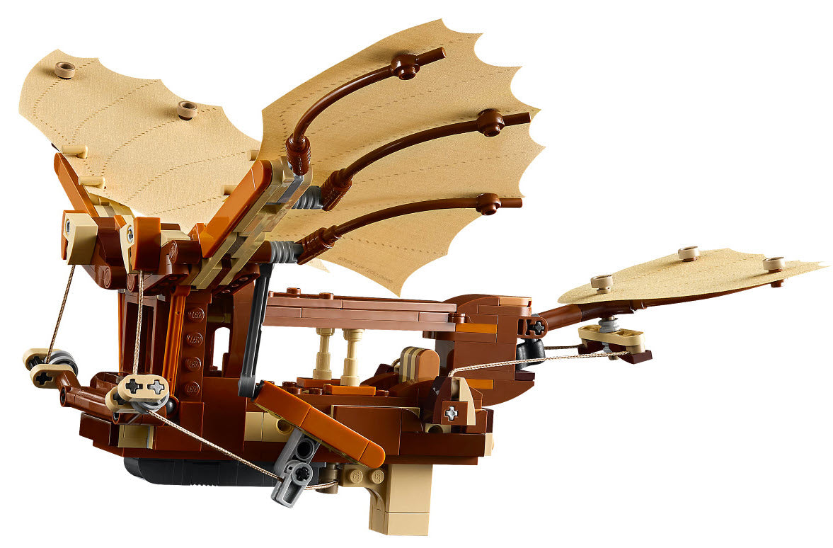 Detail 1: LEGO Icons 10363 Leonardo da Vincis Fluggerät