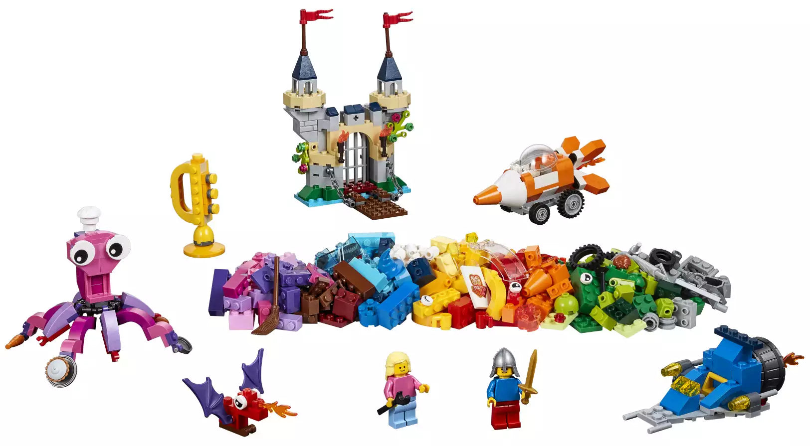 Inhalt: LEGO Classic 10404 Am Meeresgrund