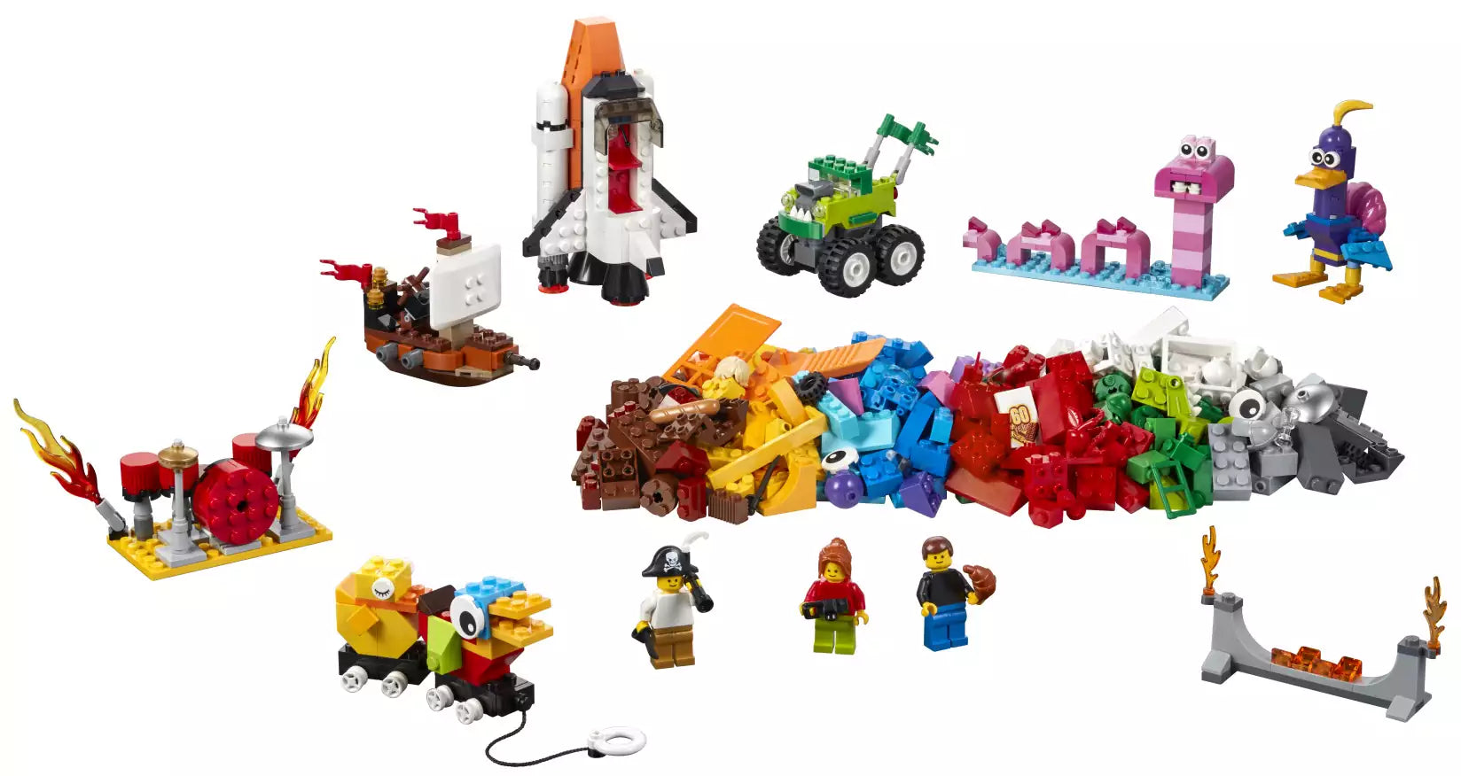 Inhalt: LEGO Classic 10405 Mars-Mission