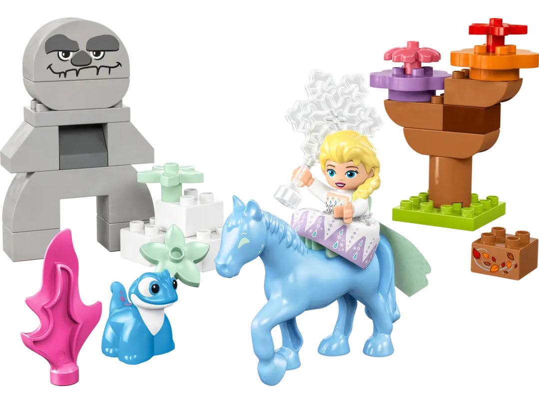 Inhalt: LEGO DUPLO Princess 10418 Elsa und Bruni im Zauberwald