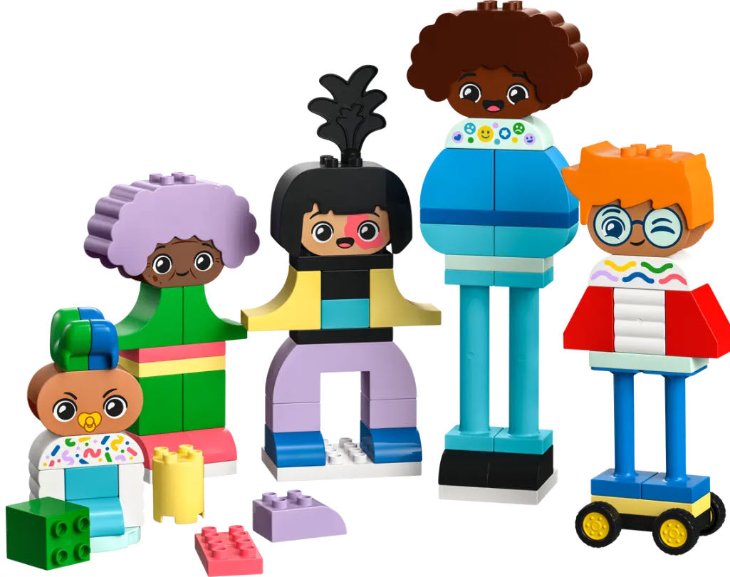 Inhalt: LEGO DUPLO 10423 Baubare Menschen mit großen Gefühlen