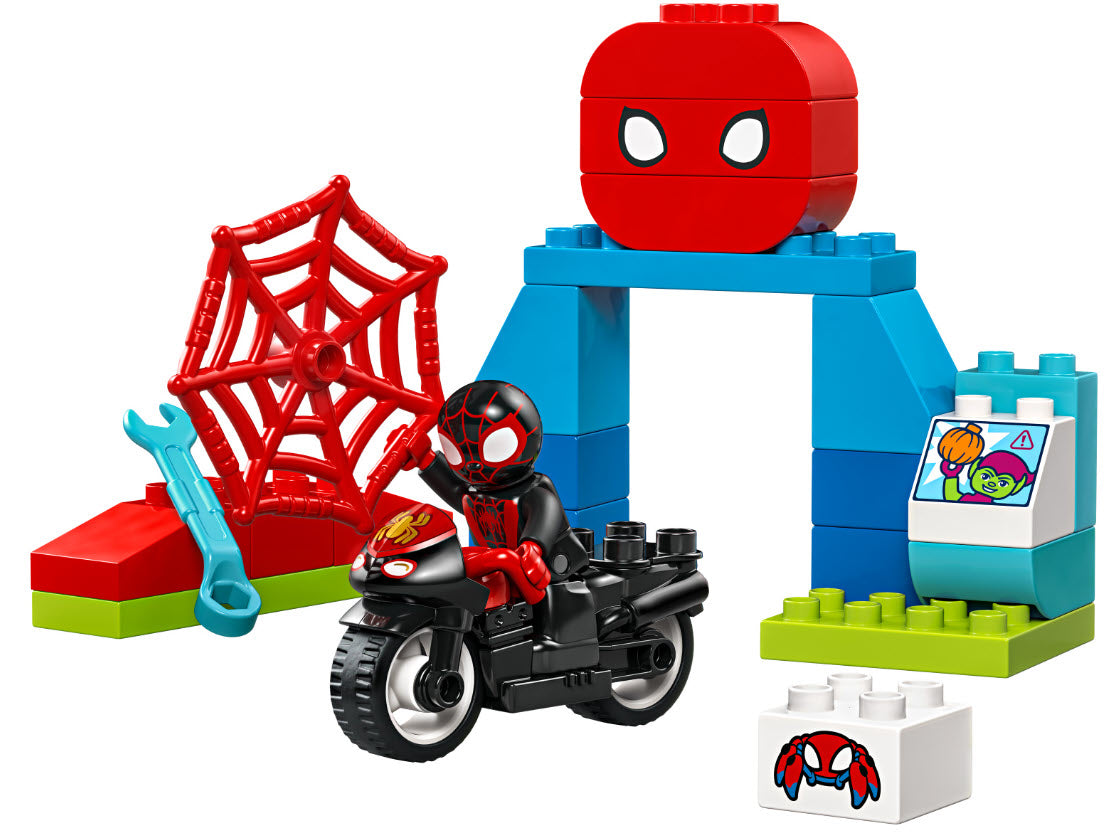 Inhalt: LEGO DUPLO 10424 Spins Motorrad-Abenteuer