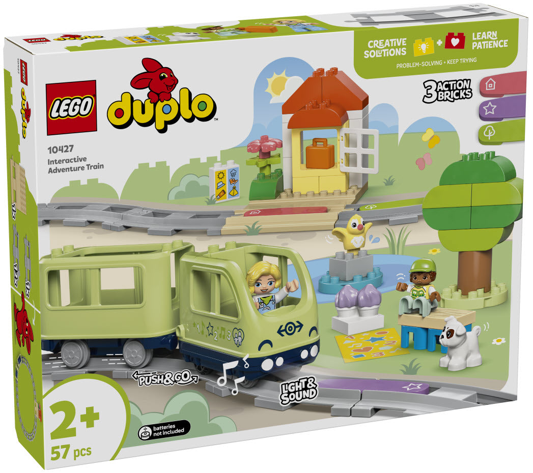 LEGO DUPLO 10427 Interaktive Abenteuer-Eisenbahn
