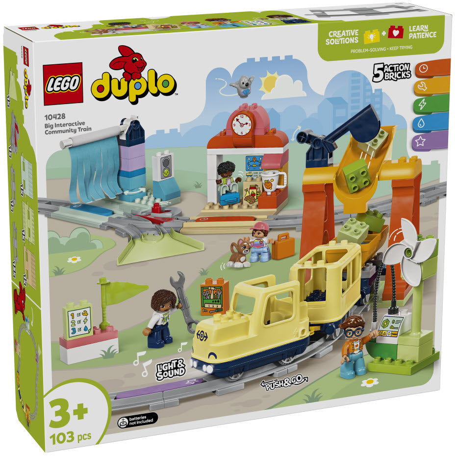 LEGO DUPLO 10428 Große interaktive Eisenbahn