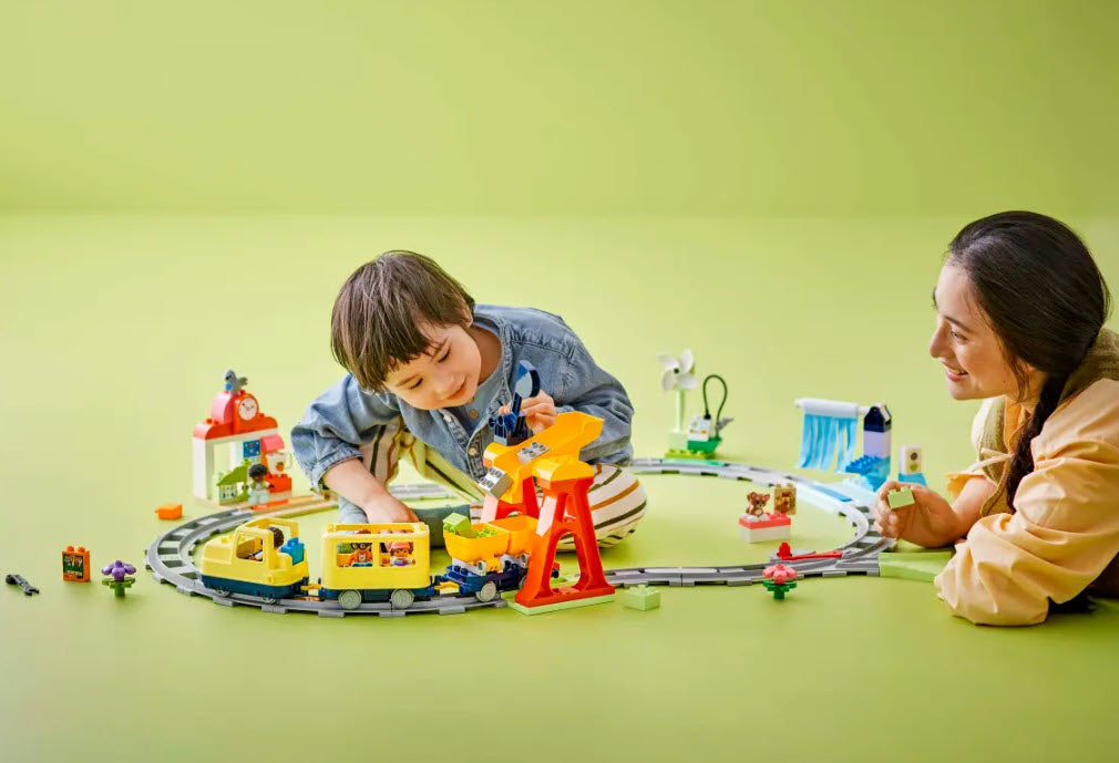 Detail 1: LEGO DUPLO 10428 Große interaktive Eisenbahn