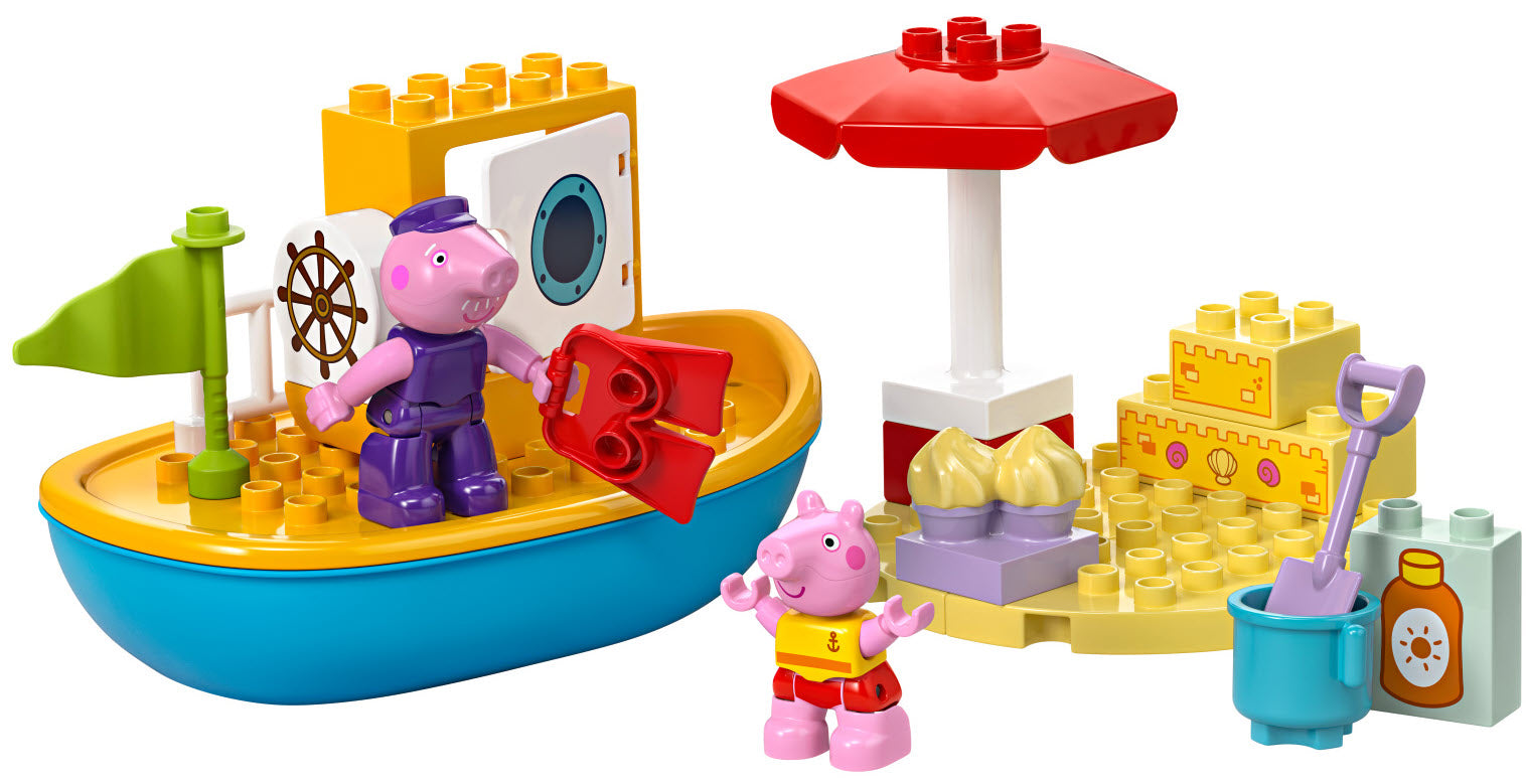 Inhalt: LEGO DUPLO 10432 Peppas Bootsausflug