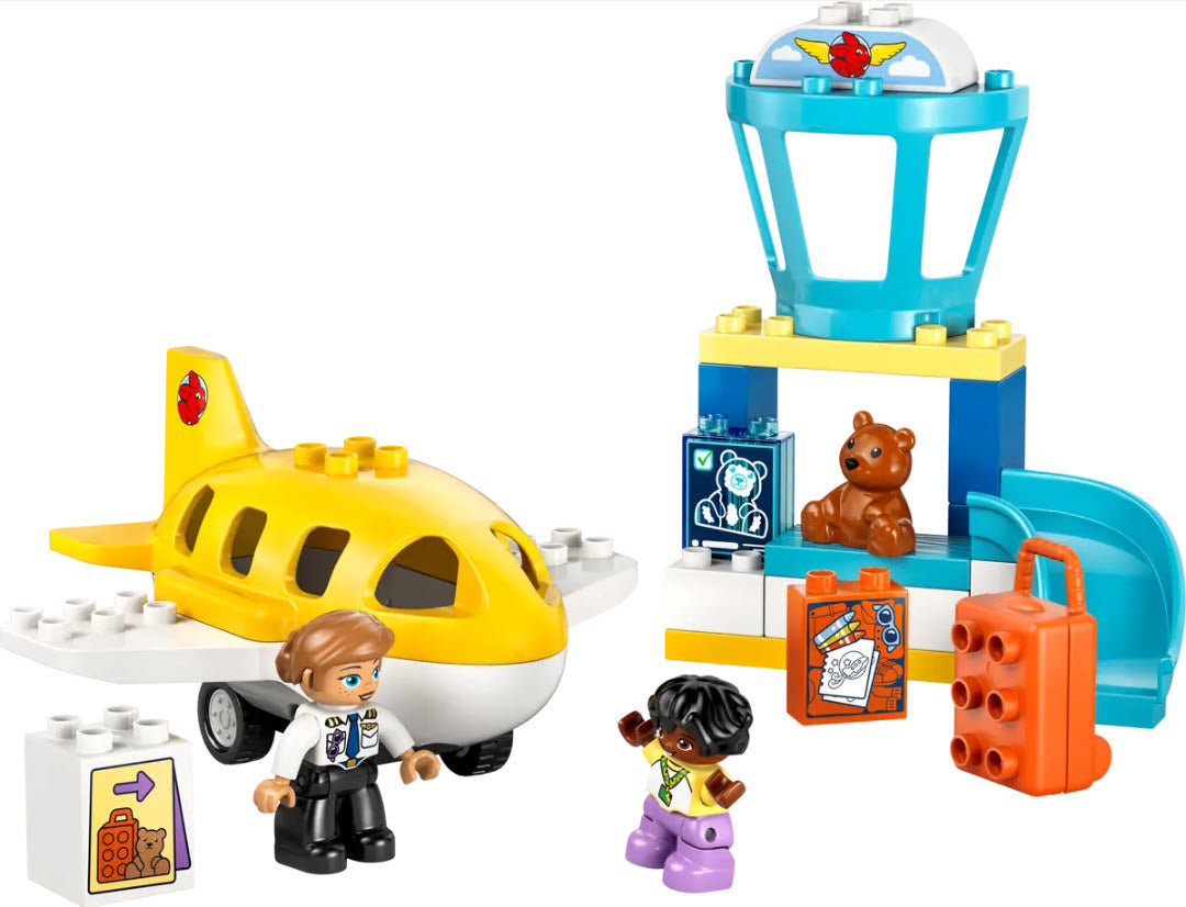 Inhalt: LEGO DUPLO 10443 Erster Besuch im Flughafen