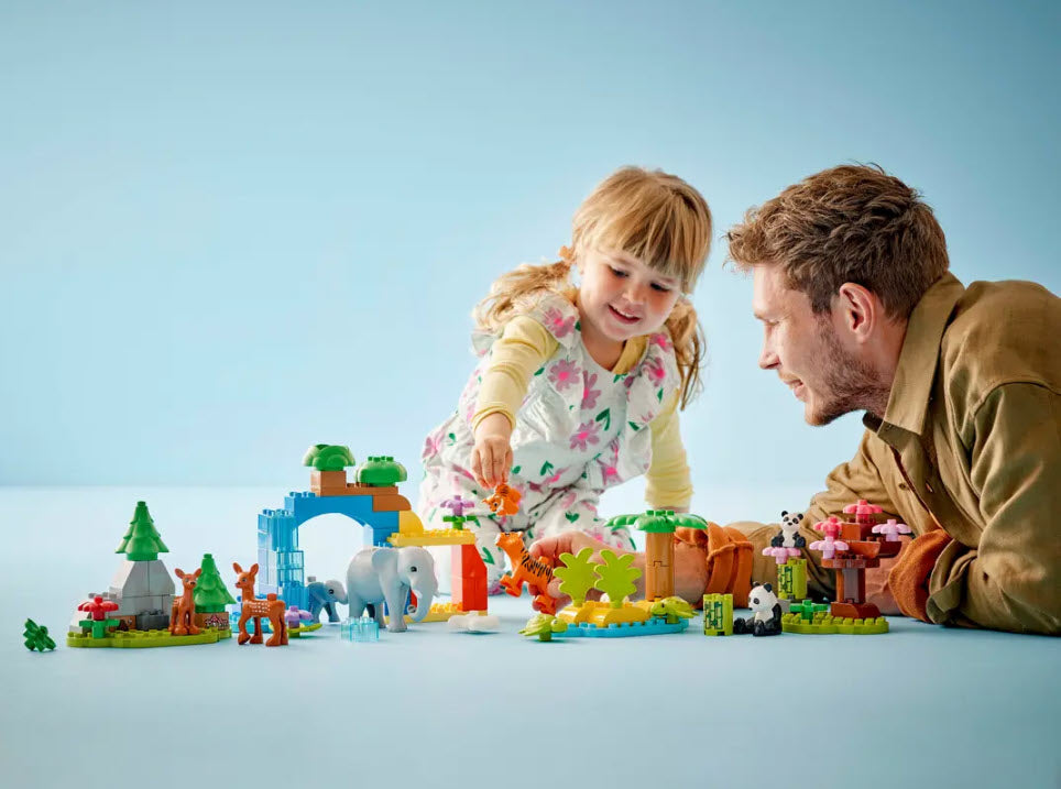 Detail 1: LEGO DUPLO 10446 Wildtier-Familien 3-in-1-Set