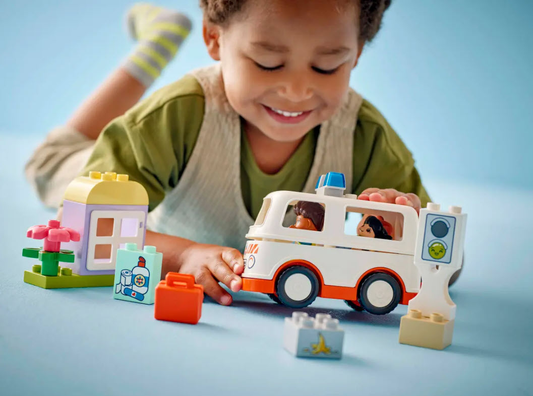 Detail 1: LEGO DUPLO 10447 Rettungswagen mit Fahrer