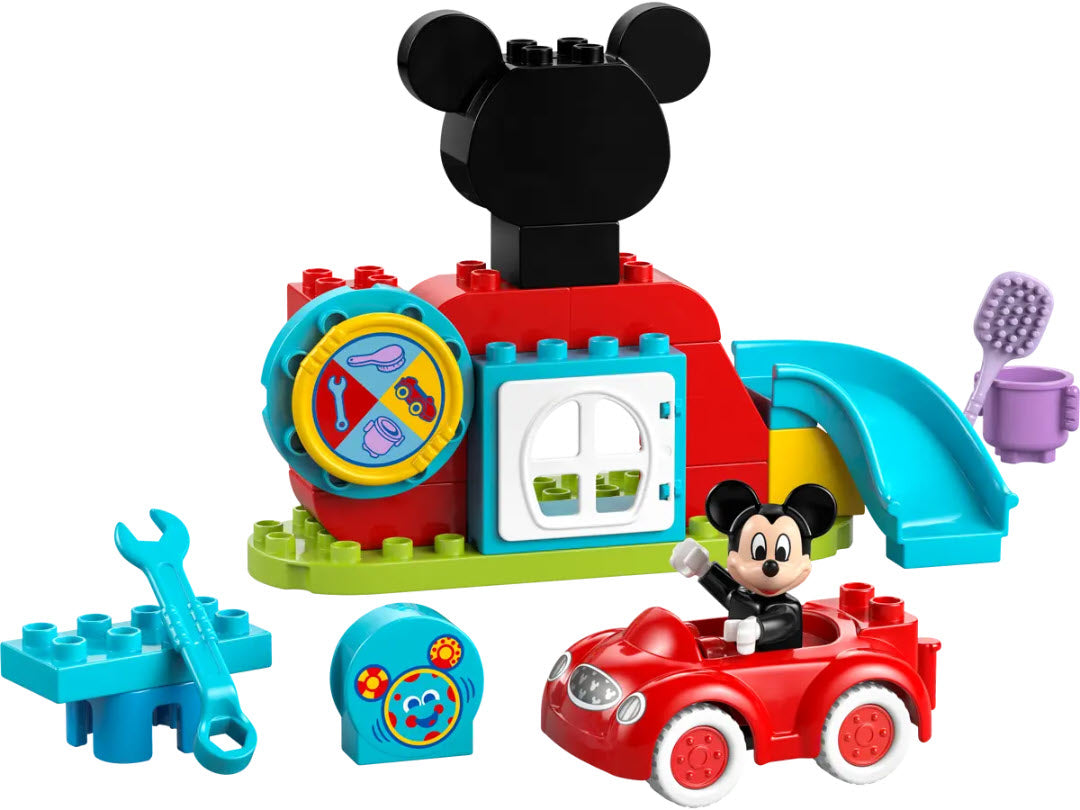 Inhalt: LEGO DUPLO 10454 Mickys Clubhaus und Auto