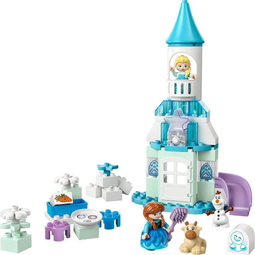 Inhalt: LEGO DUPLO 10455 Annas und Elsas Party im Eispalast