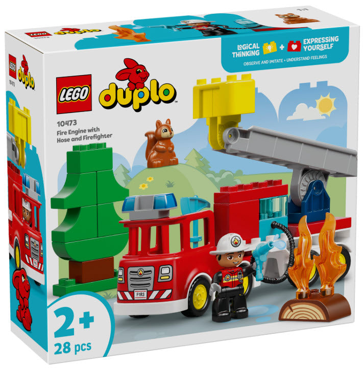 LEGO DUPLO 10473 Löschauto mit Schlauch und Feuerwehrmann