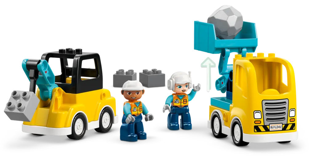 Detail 1: LEGO DUPLO 10475 Baufahrzeuge – 3-in-1-Set