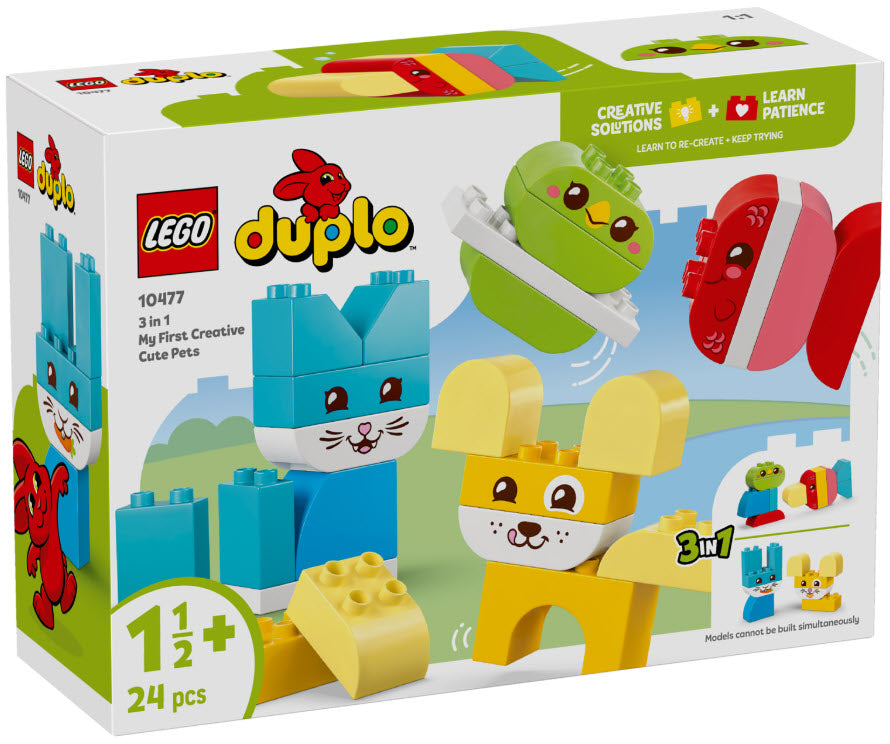 LEGO DUPLO 10477 3-in-1 Kreative Tiere