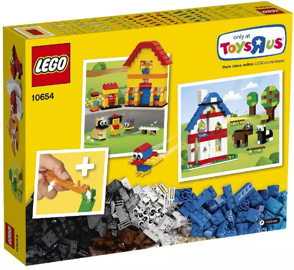 Box Rückansicht: LEGO Classic 10654 XL Bausteine-Box
