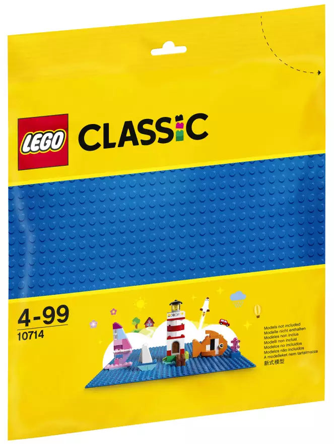 Verpackung: LEGO Classic 10714 Blaue Bauplatte