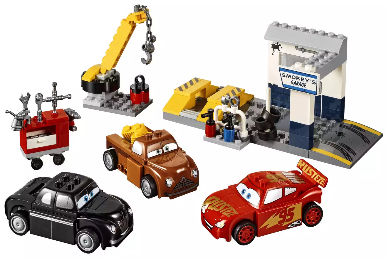 Inhalt: LEGO Juniors 10743 Smokeys Garage