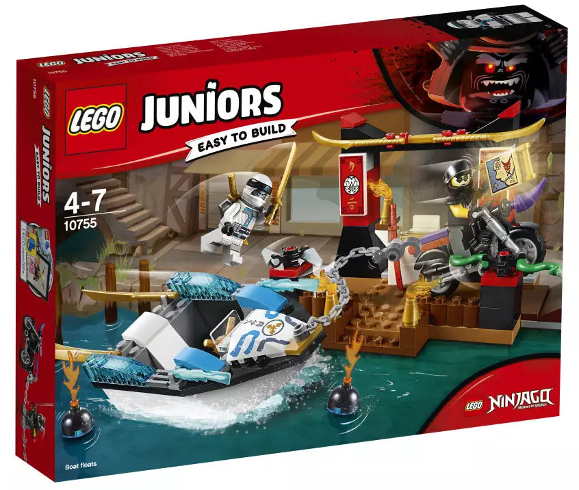 LEGO Junior 10755 Zanes Verfolgungsjagd mit dem Ninjaboot