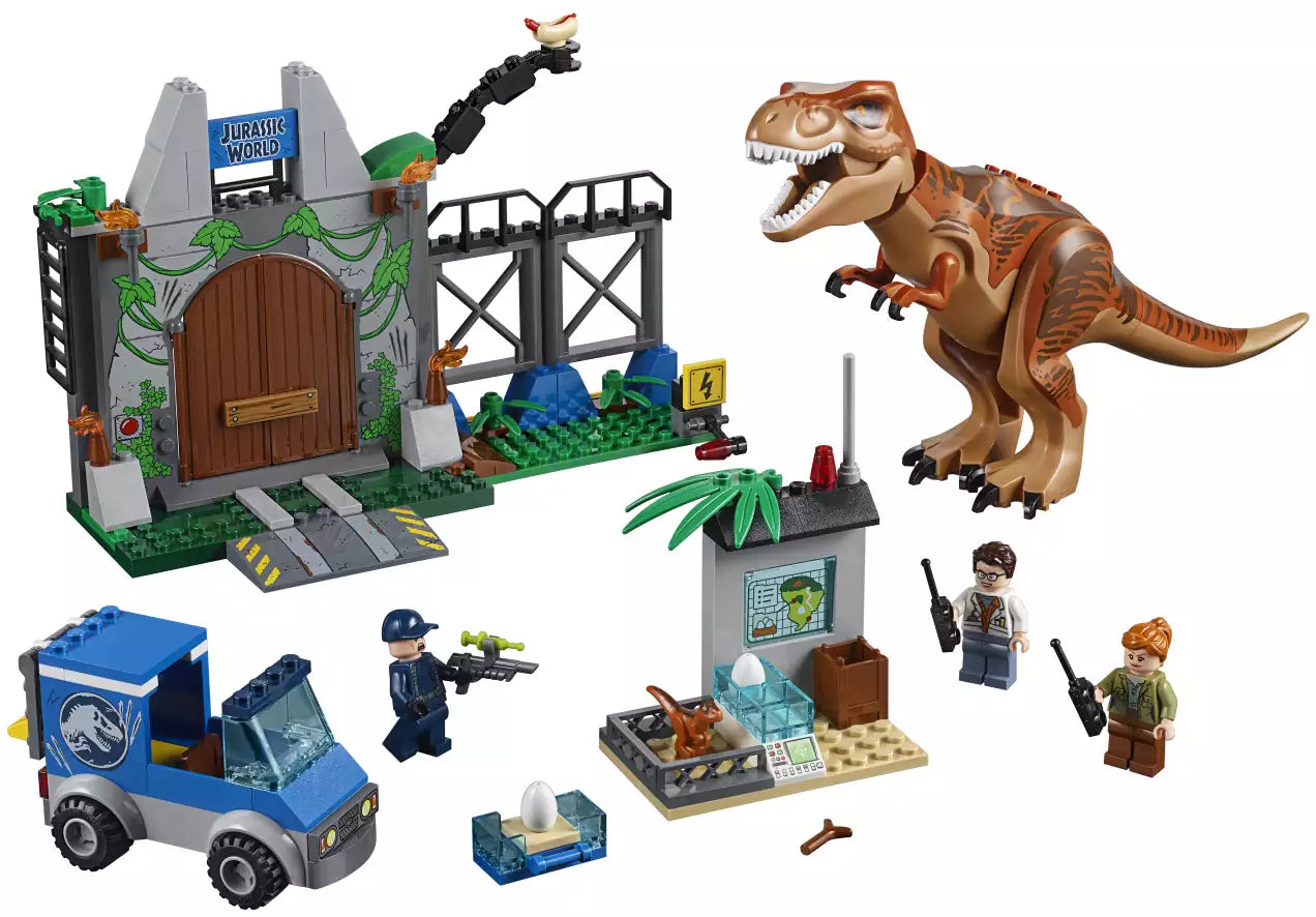 Inhalt: LEGO Juniors 10758 Ausbruch des T. rex