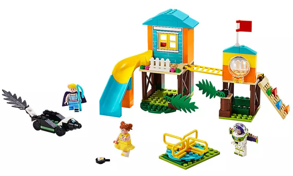 Inhalt: LEGO Toy Story 4 10768 Buzz & Porzellinchens Spielplatzabenteuer