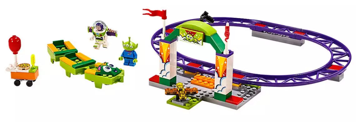 Inhalt: LEGO Toy Story 4 10771 Buzz wilde Achterbahnfahrt
