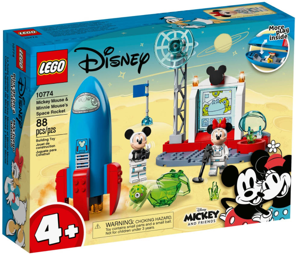 LEGO Disney 10774 Mickys und Minnies Weltraumrakete