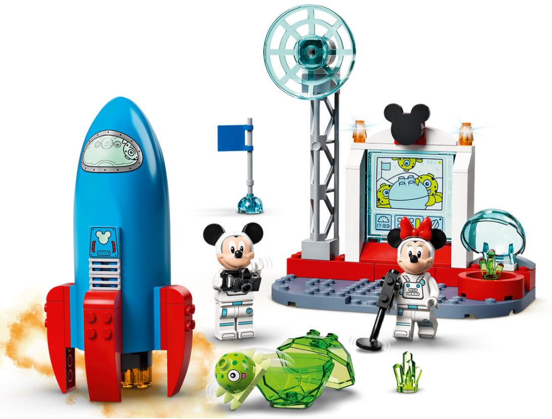 Inhalt: LEGO Disney 10774 Mickys und Minnies Weltraumrakete