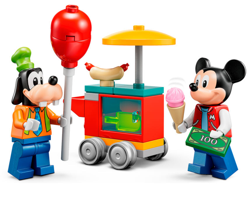 Detail 2: LEGO Disney 10778 Micky, Minnie und Goofy auf dem Jahrmarkt