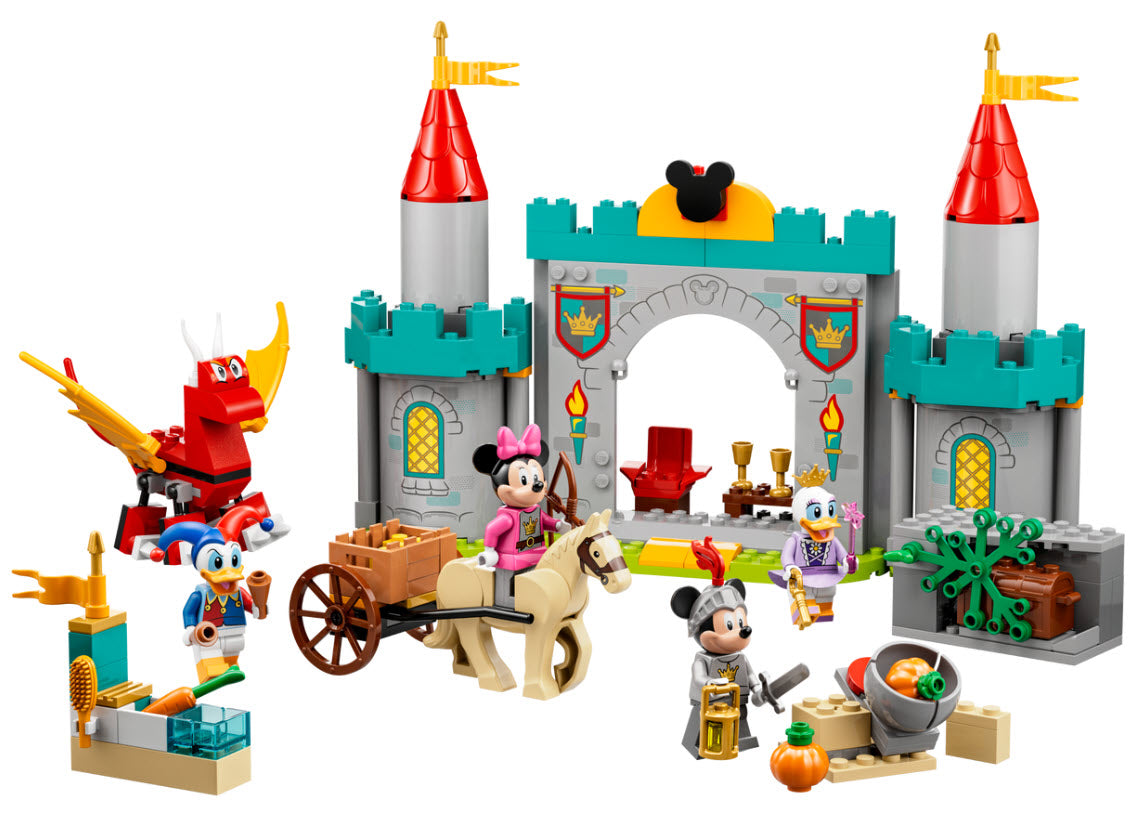 Inhalt: LEGO Disney 10780 Mickys Burgabenteuer