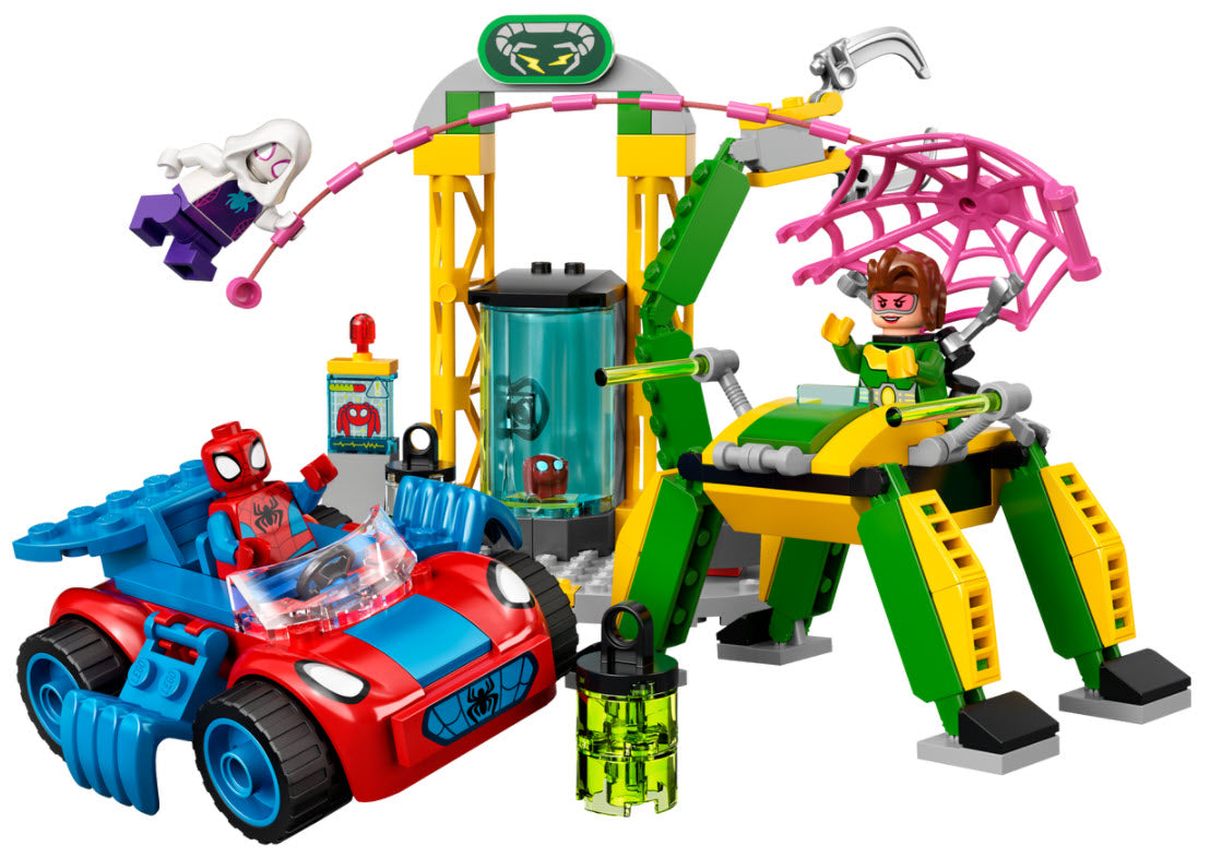 Inhalt: LEGO Super Heroes 10783 Spider-Man in Doc Ocks Labor