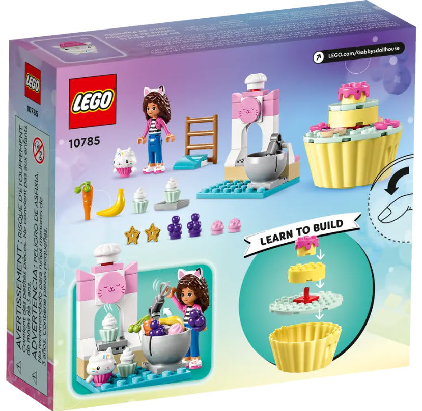 Box Rückansicht: LEGO Gabby's Dollhouse 10785 Kuchis Backstube