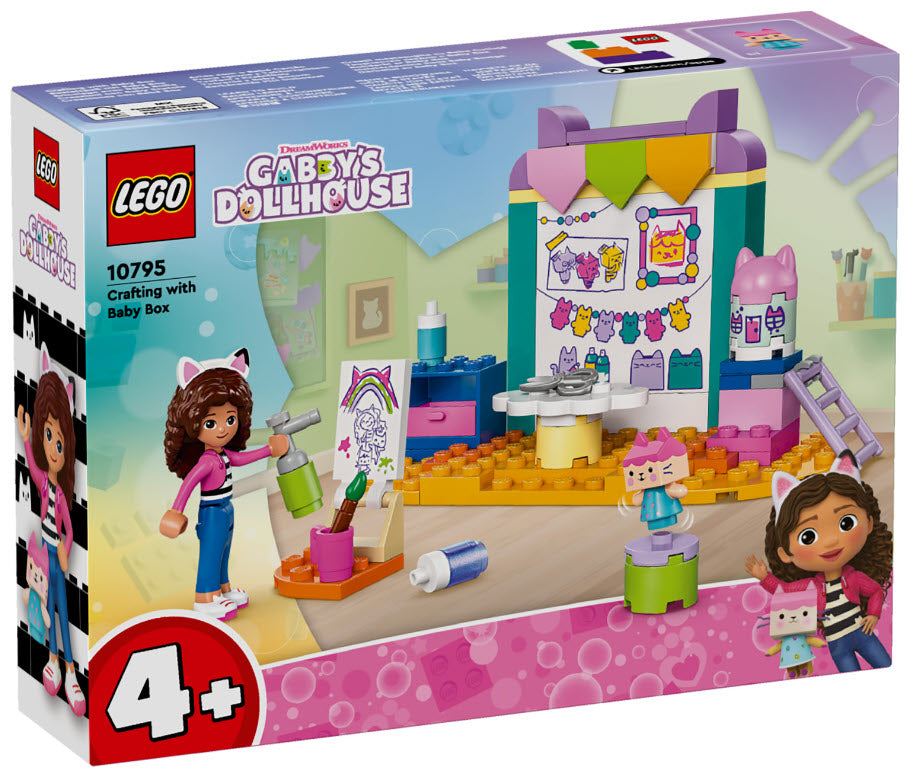 LEGO Gabby's Dollhouse 10795 Bastelspaß mit Baby Box