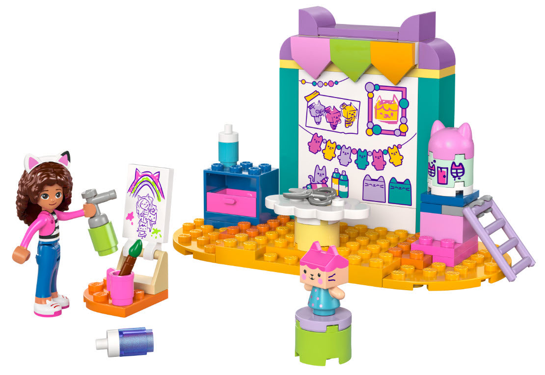 Inhalt: LEGO Gabby's Dollhouse 10795 Bastelspaß mit Baby Box