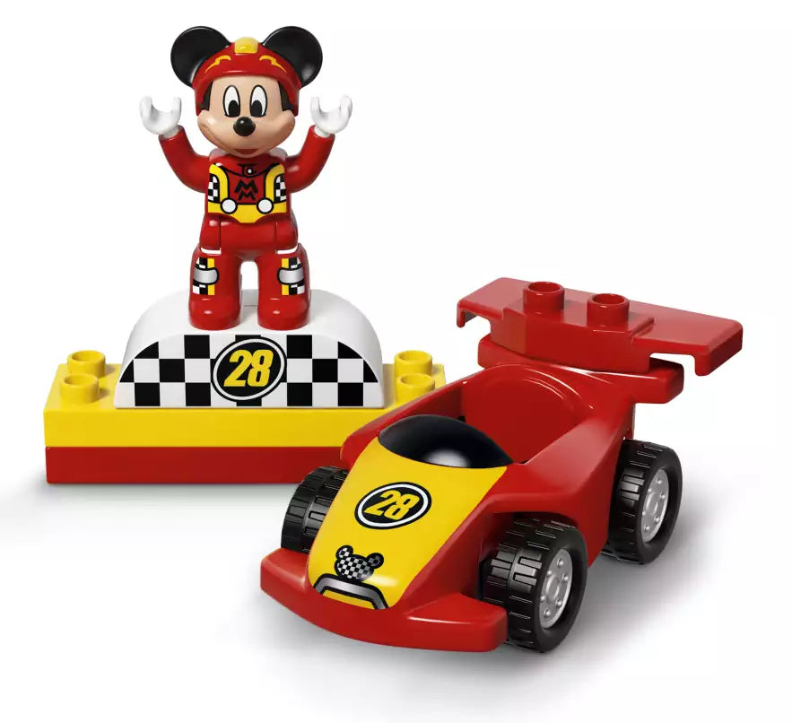 Minifiguren: LEGO DUPLO 10843 Mickys Rennwagen